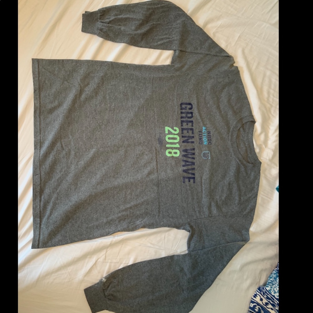 NRDC long sleeve shirt - gray - barely worn